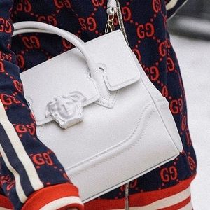 Versace Medusa clasp bag